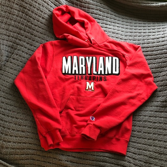 Champion Tops University Of Maryland College Sweatshirt Poshmark